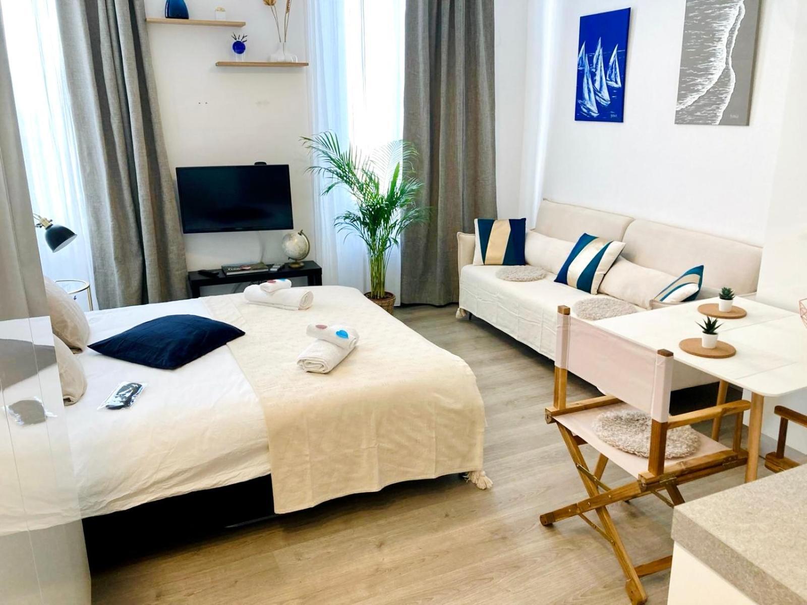 Cannes: Superbe Studio X3 Personnes, Top Position! エクステリア 写真